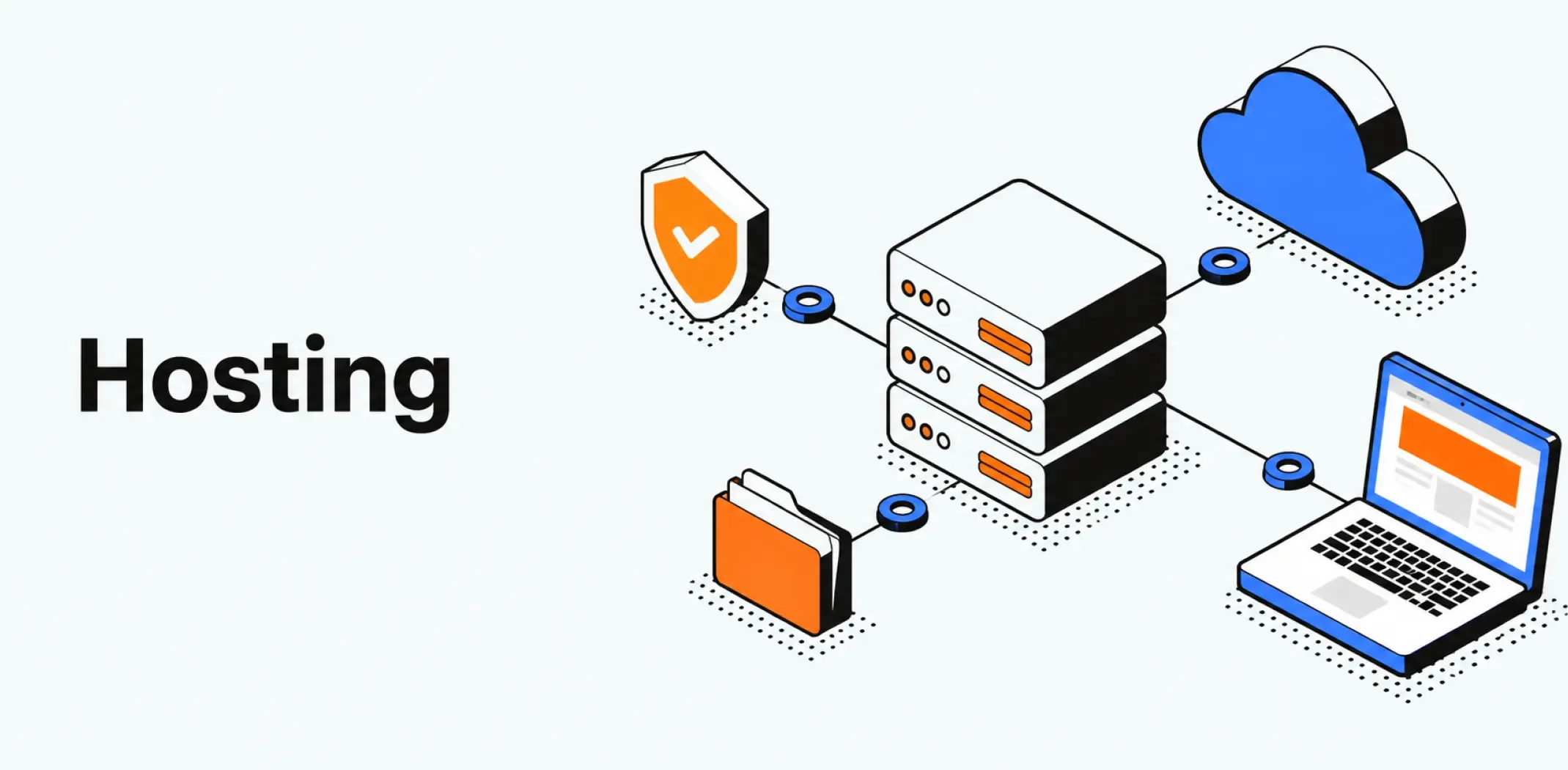 Featured image for an article about hosting
