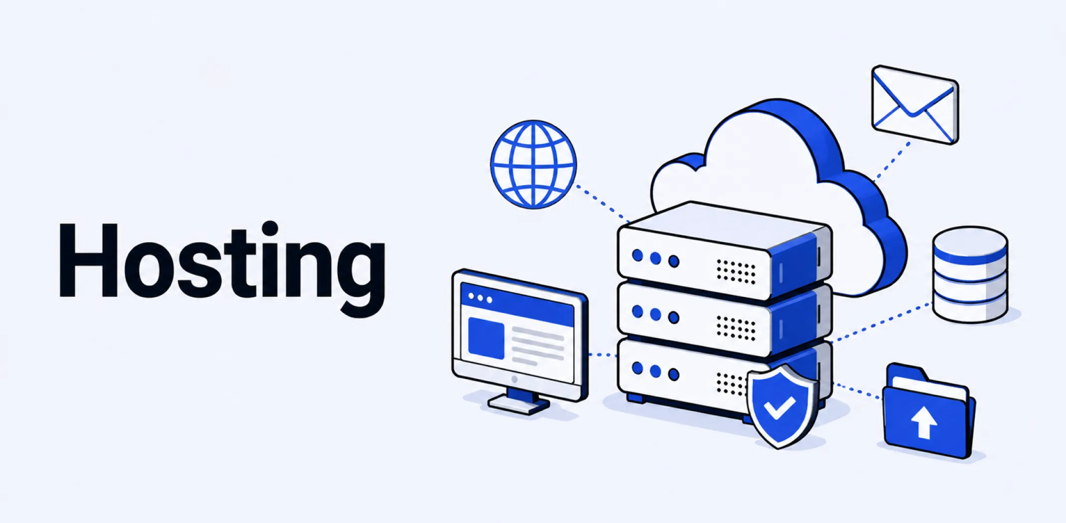 Featured image for an article about hosting