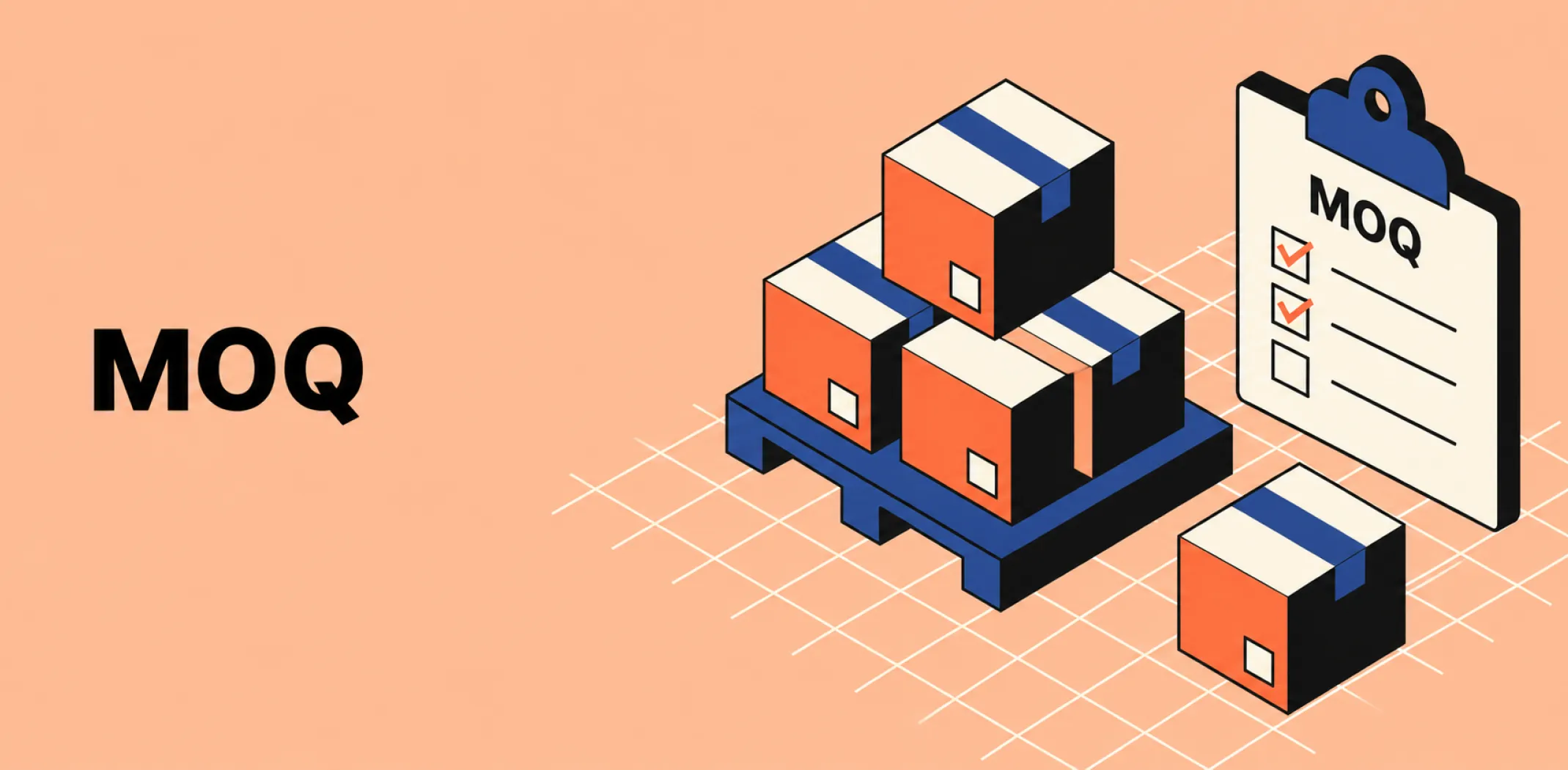 Featured image for an article about an MOQ