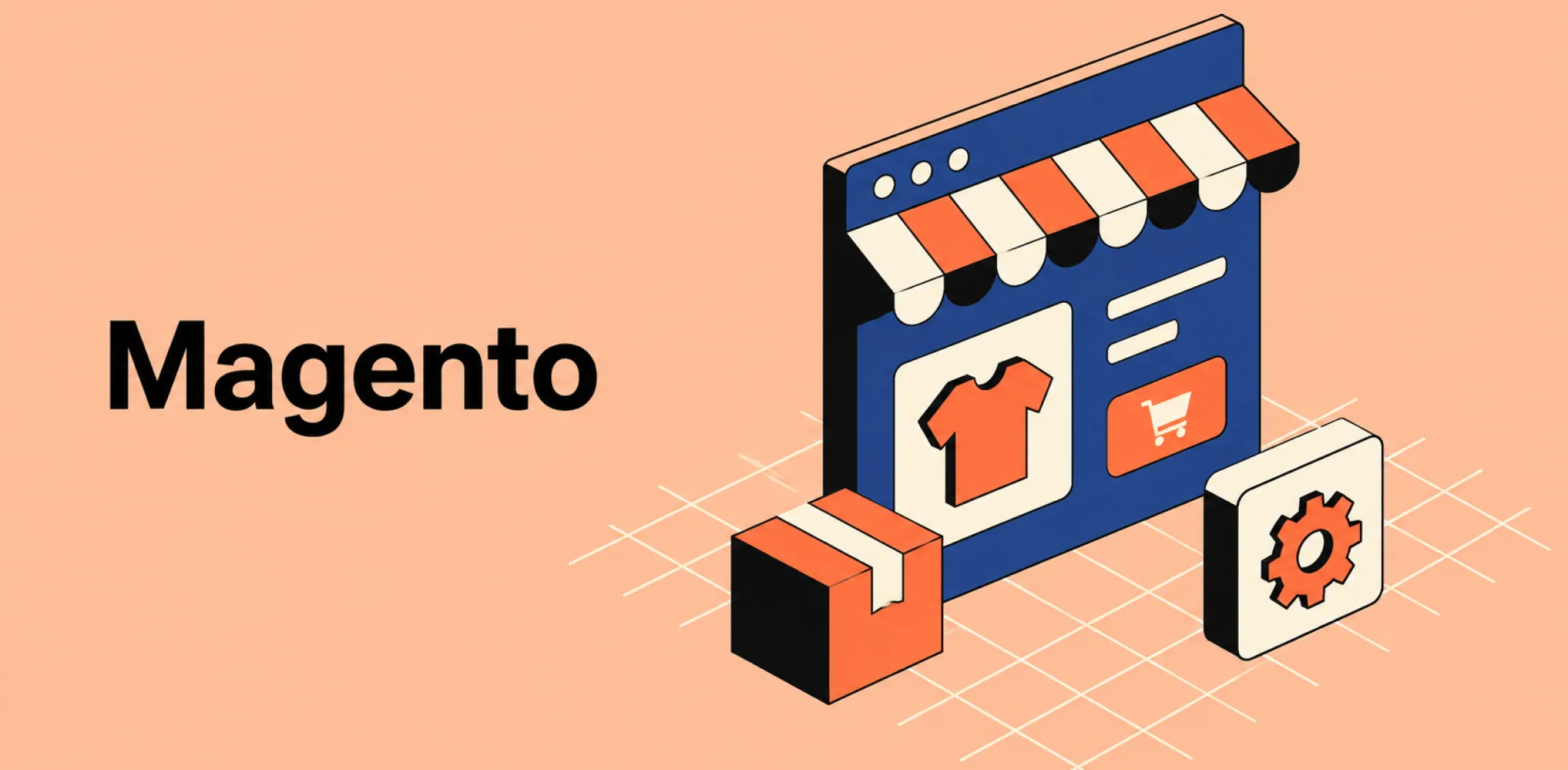Featured image for an article about Magento