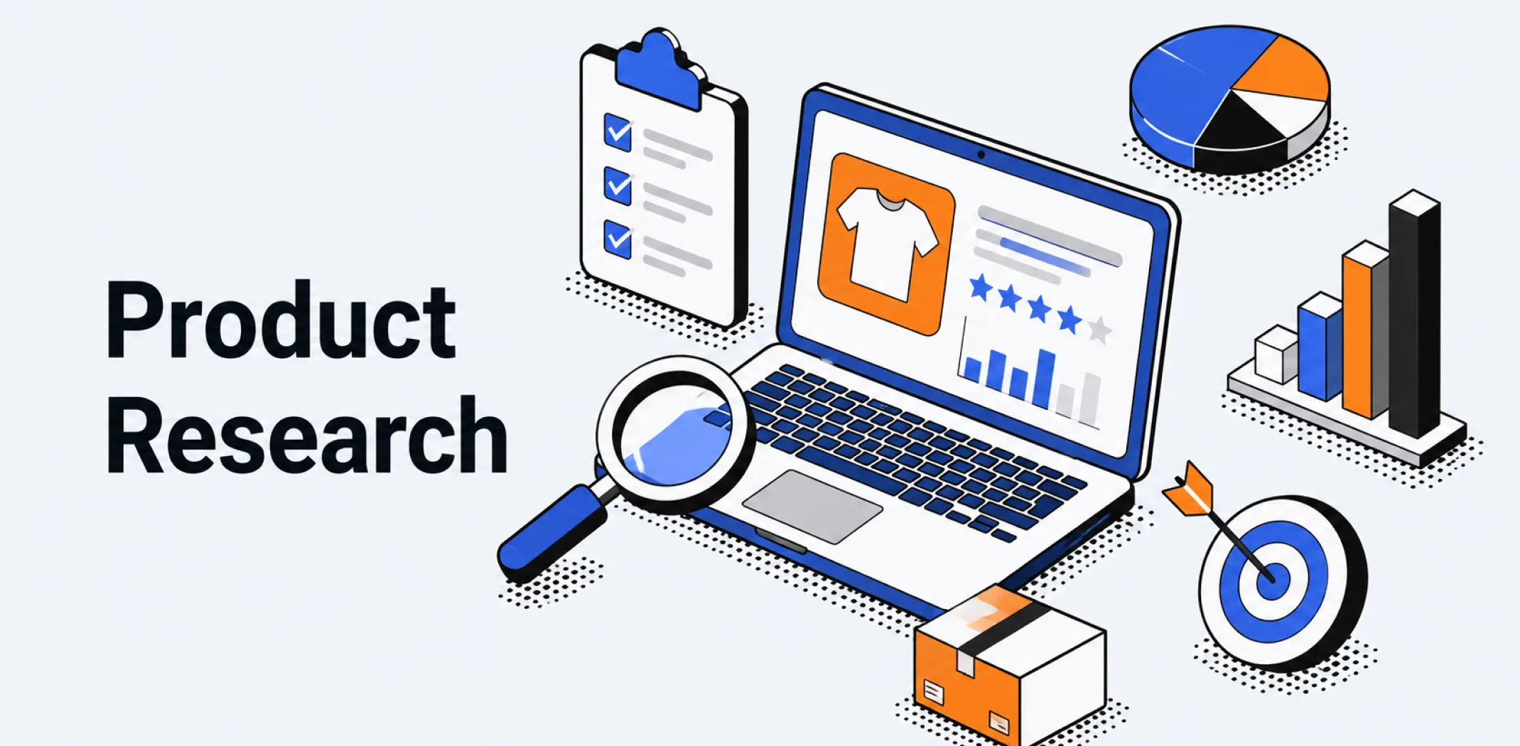 Featured image for an article about product research