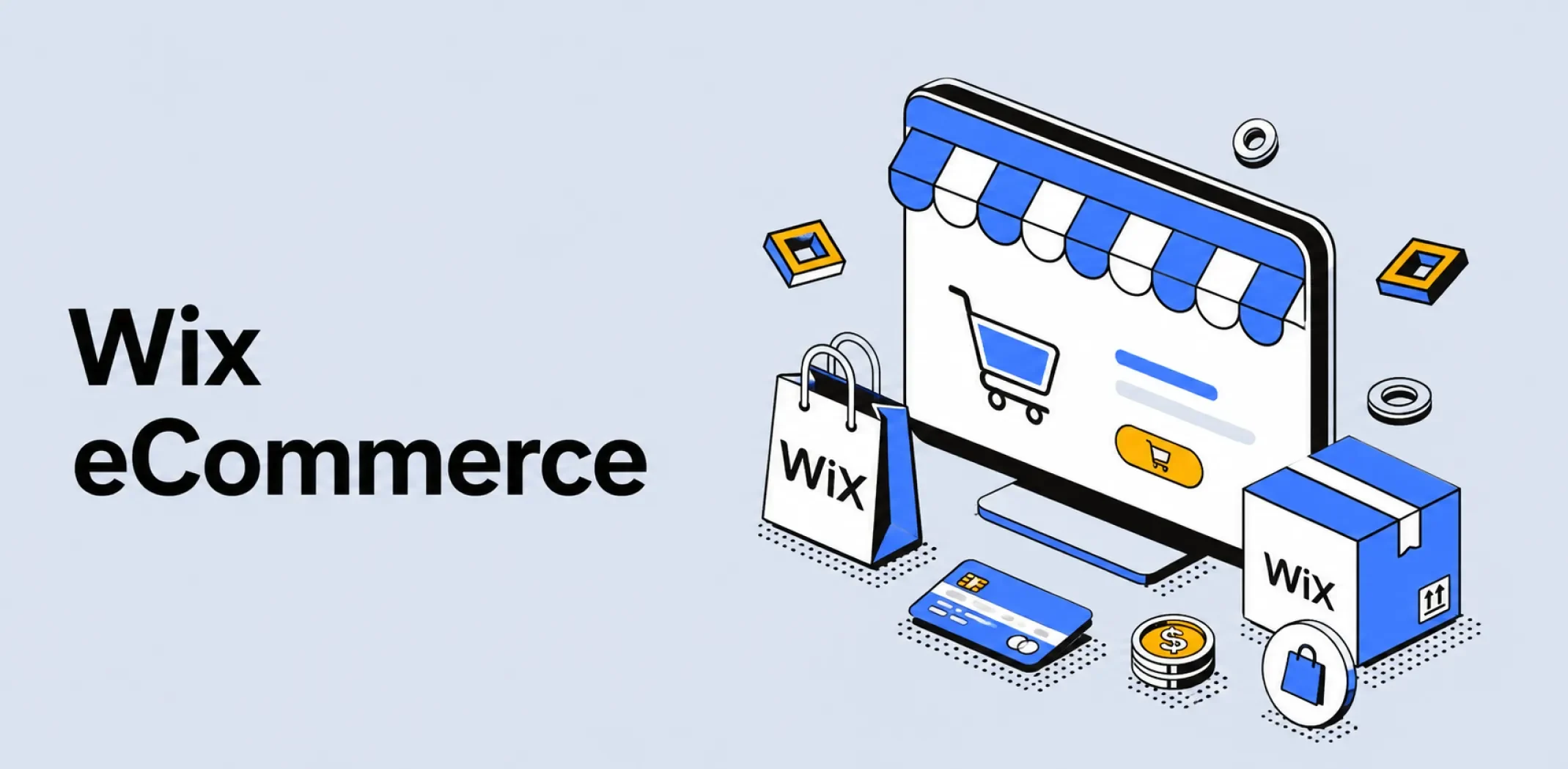 Featured image for an article about Wix eCommerce