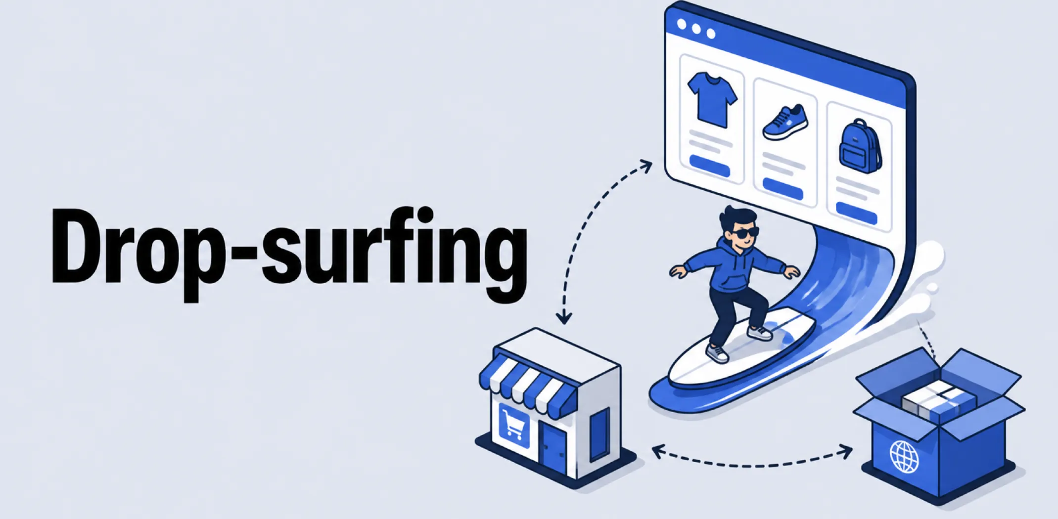 Featured image for an article on drop-surfing