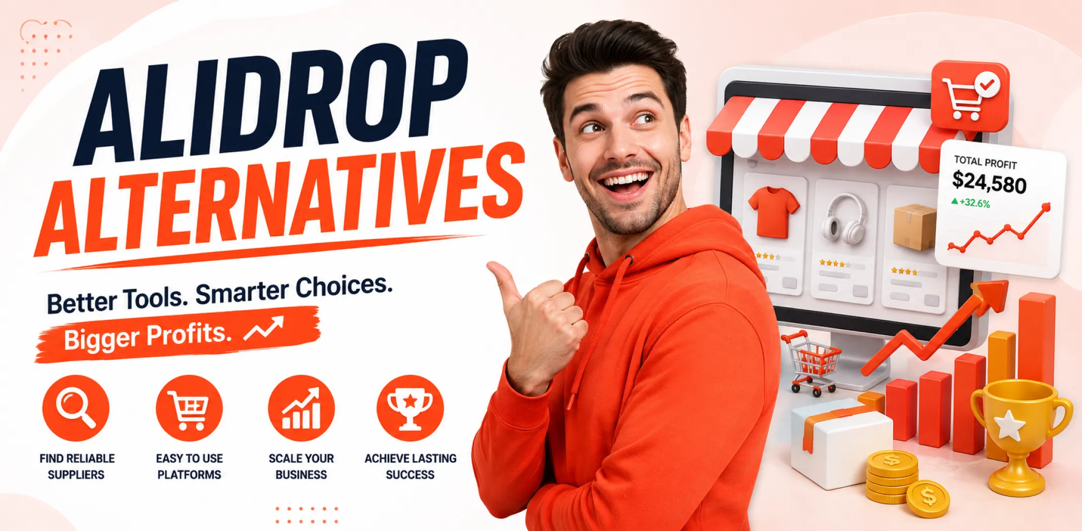Featured image for an article about Alidrop alternatives