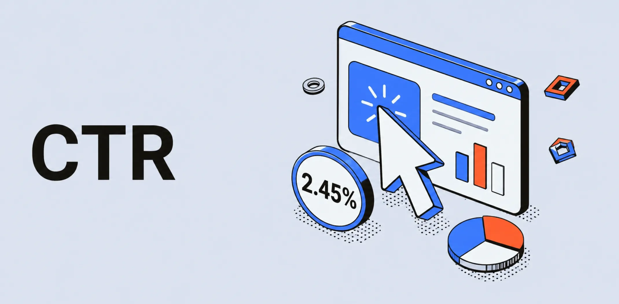 Featured image for an article about CTR (click-trough rate)