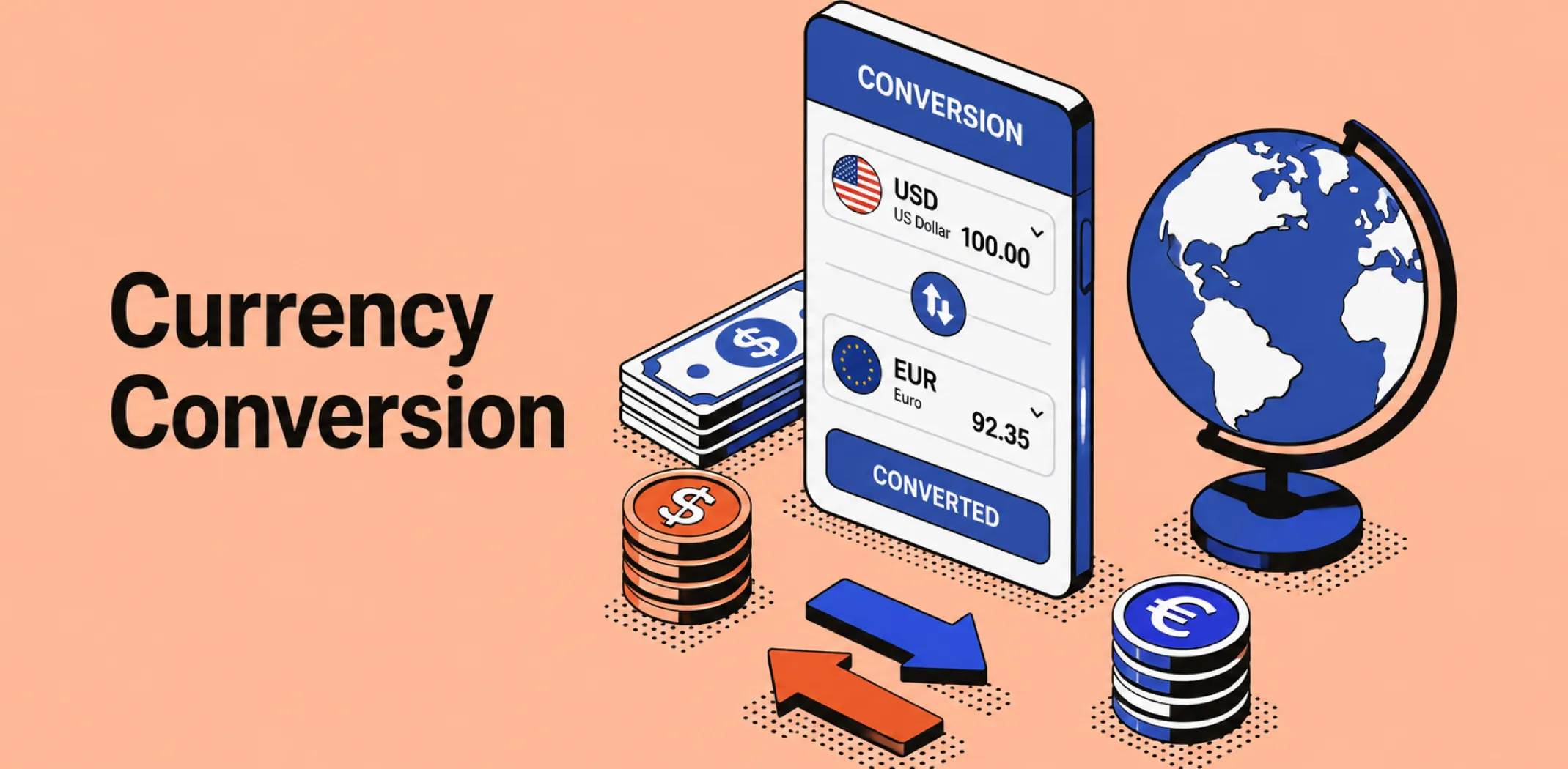 Featured image for an article about currency conversion