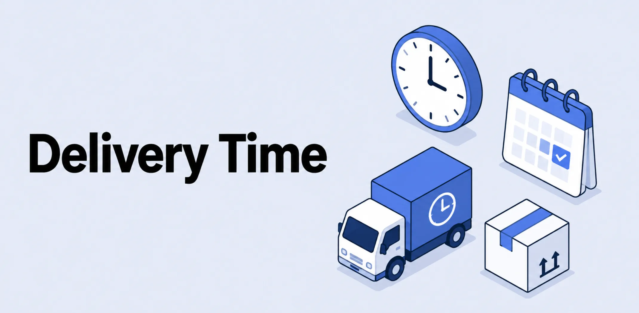 Featured image for an article about delivery time
