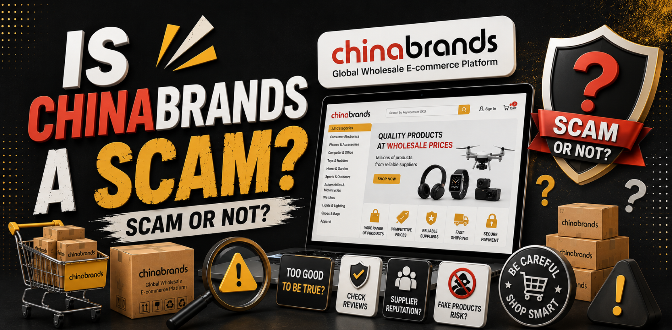 Featured image for an article about Is Chinabrands a scam.