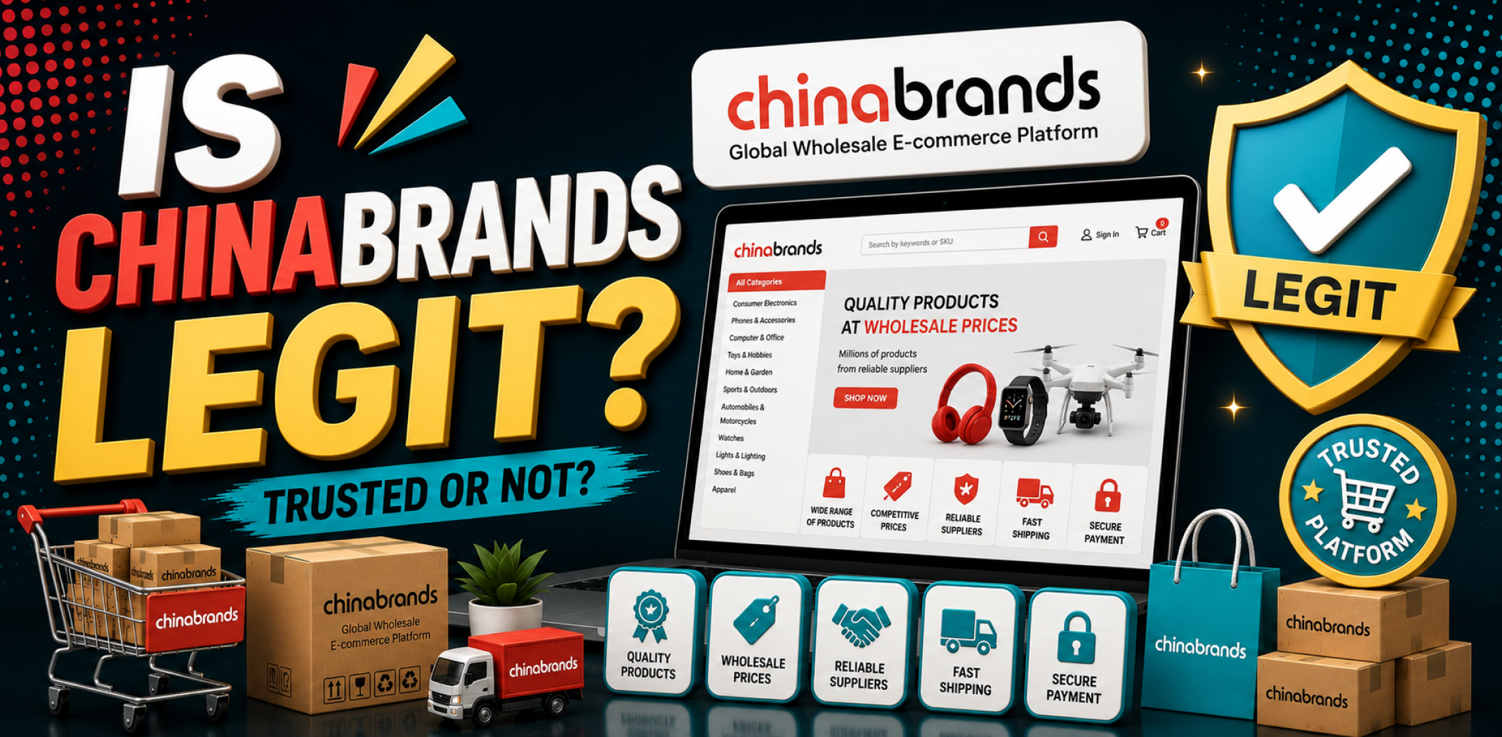 Featured image for an article about Is Chinabrands legit.