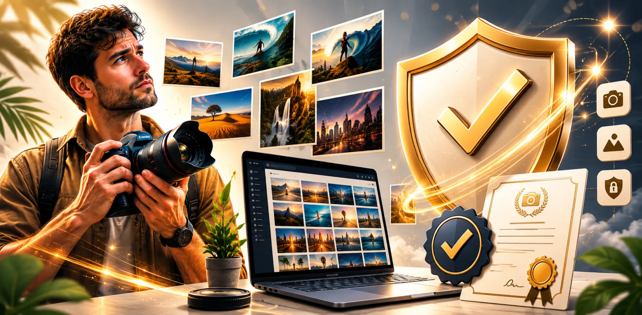 Featured image for an article answering the question "Is Getty Images a scam?"