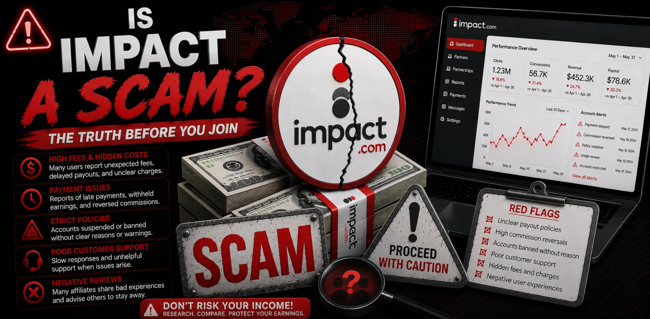 Featured image for an article answering the question "Is Impact a scam?"