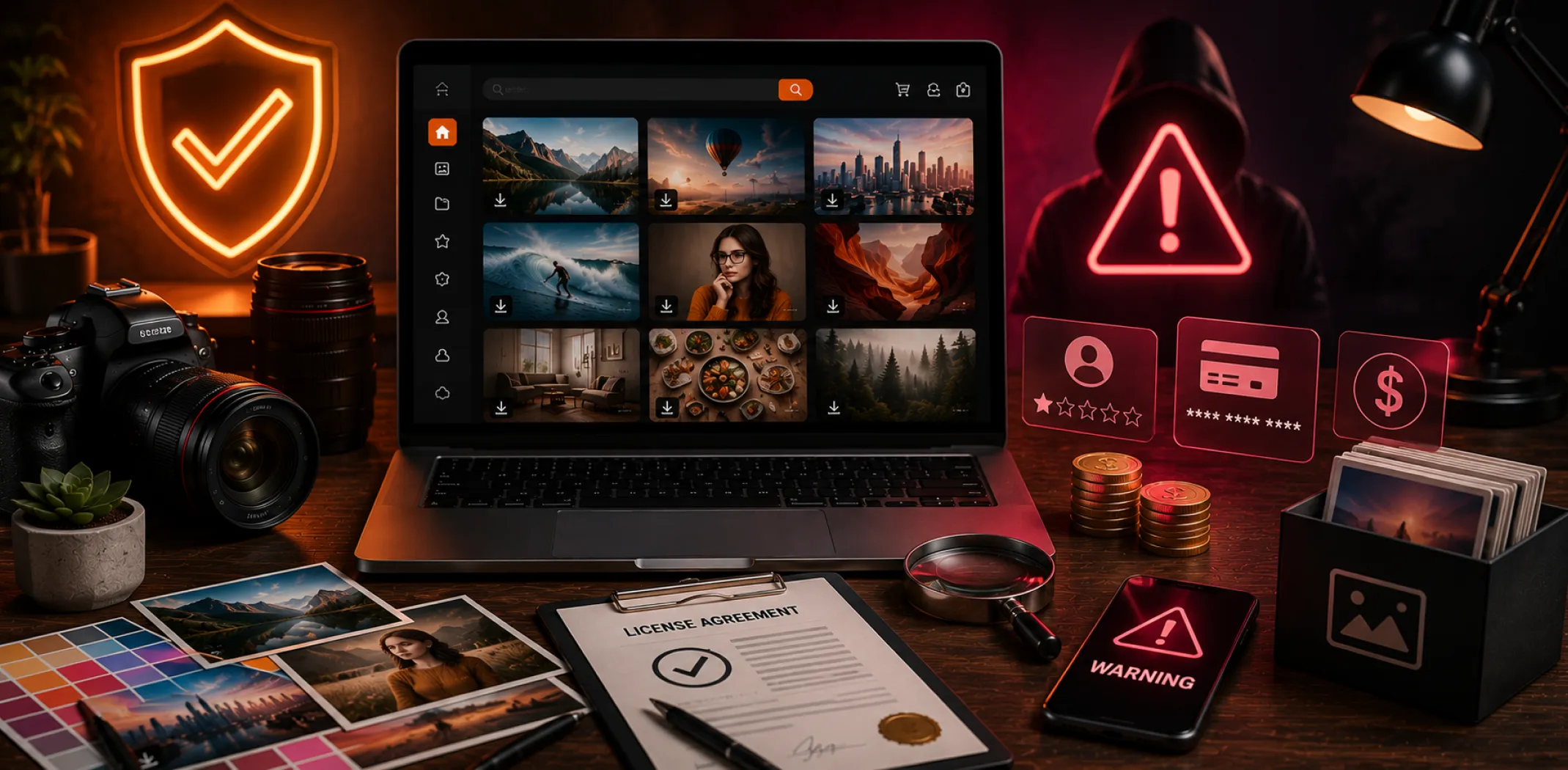 Featured image for an article answering the question "Is Shutterstock a scam?"
