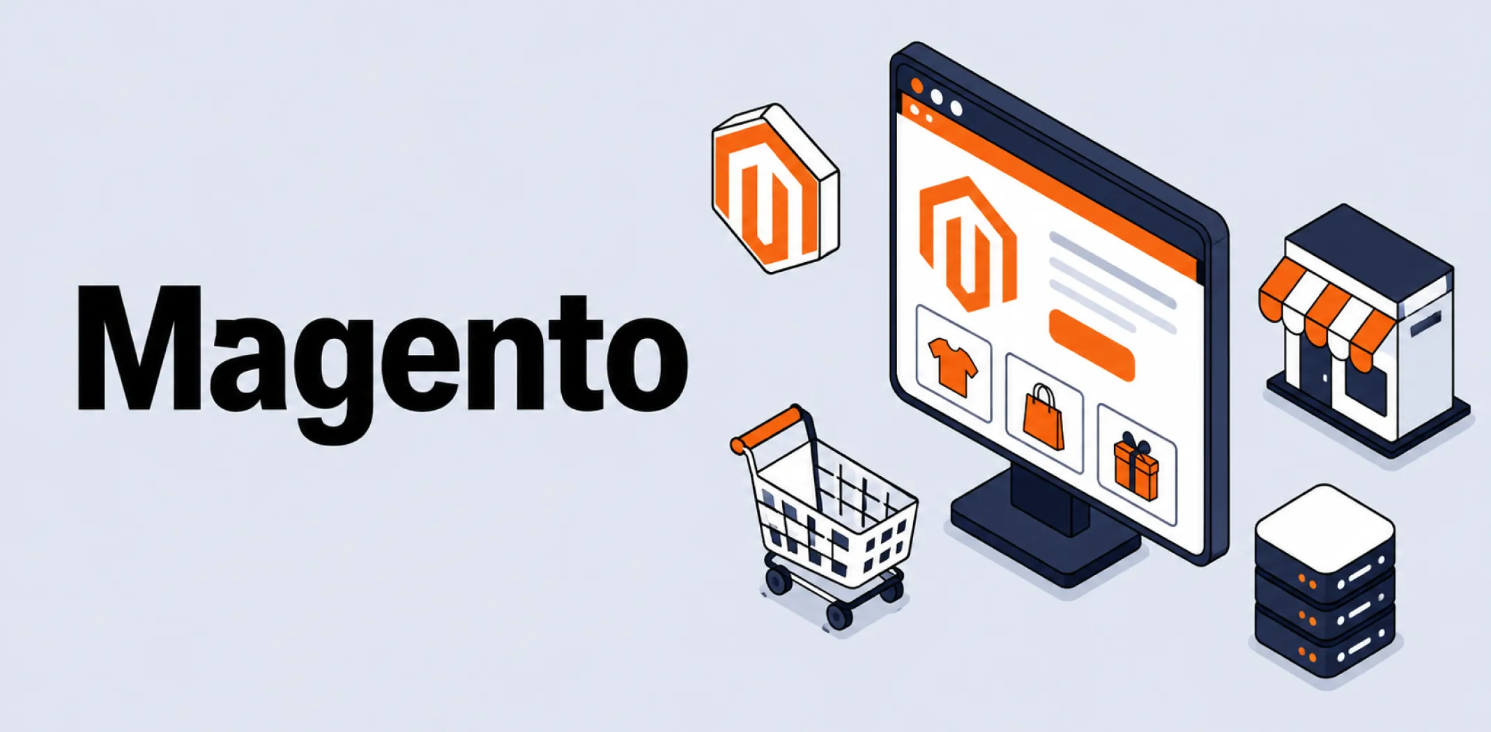 Featured image for an article about Magento