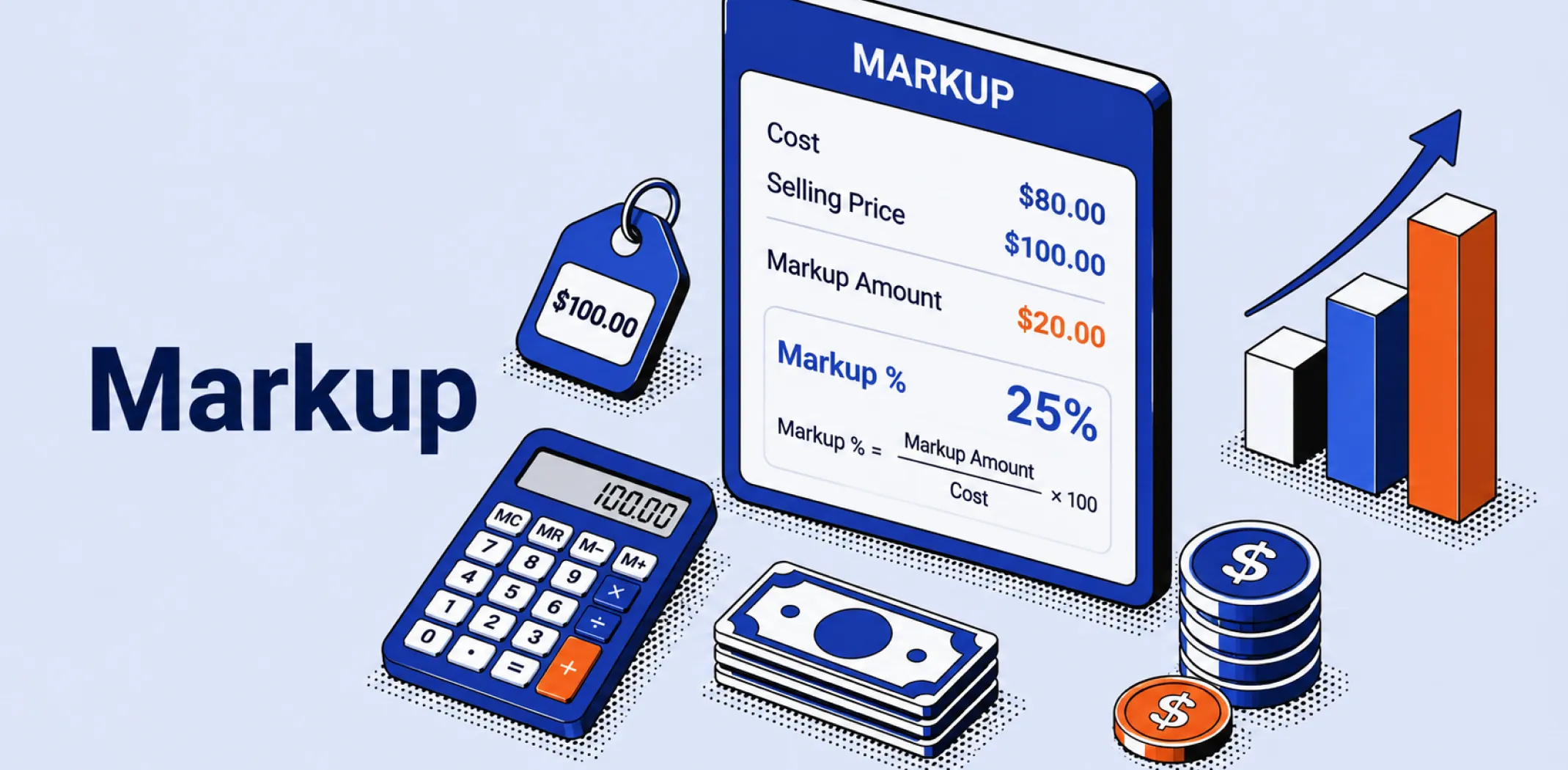 Featured image for an article about markup