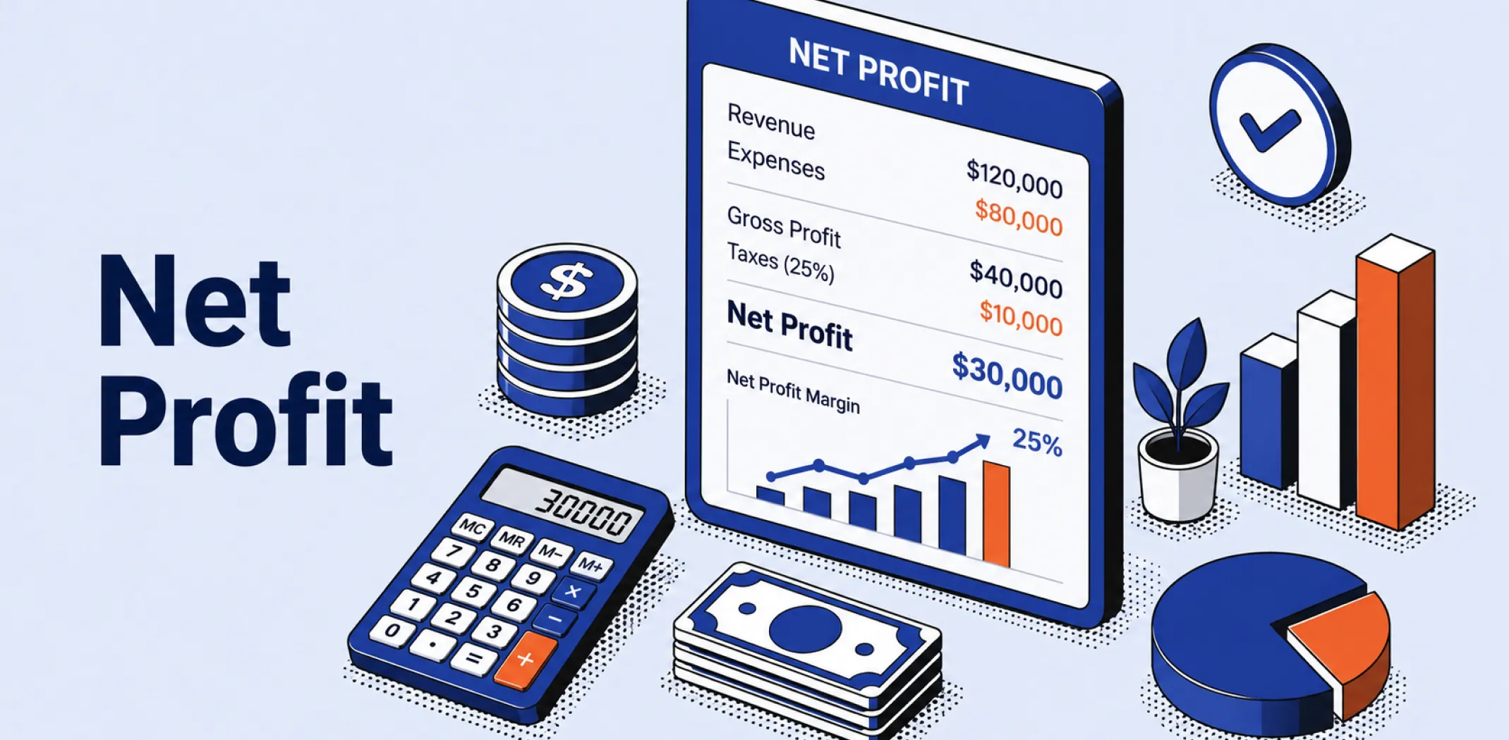 Featured image for an article about net profit