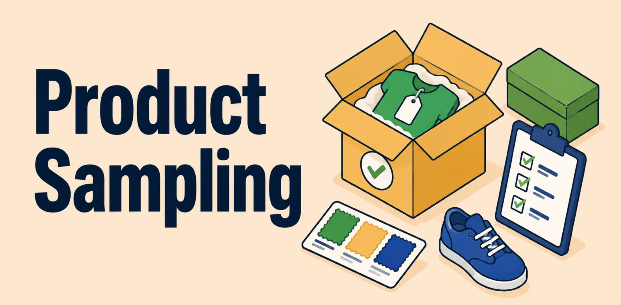 Featured image for an article on product sampling