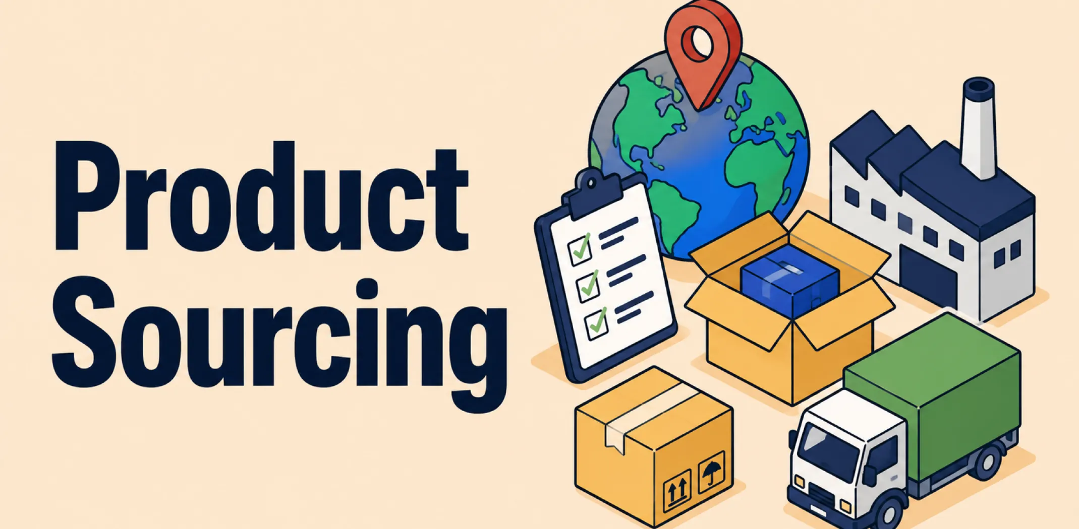 Featured image for an article about product sourcing