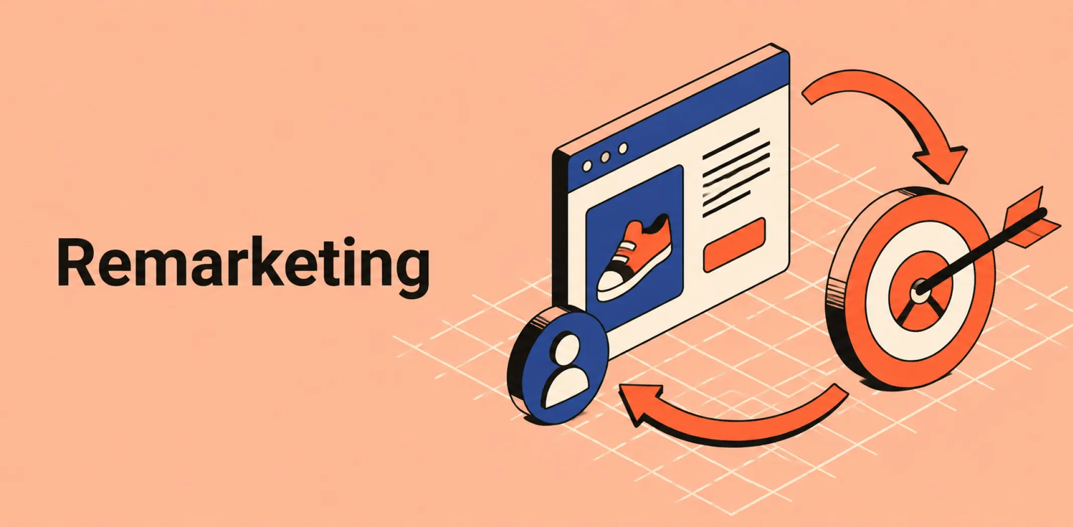 Featured image for an article about remarketing