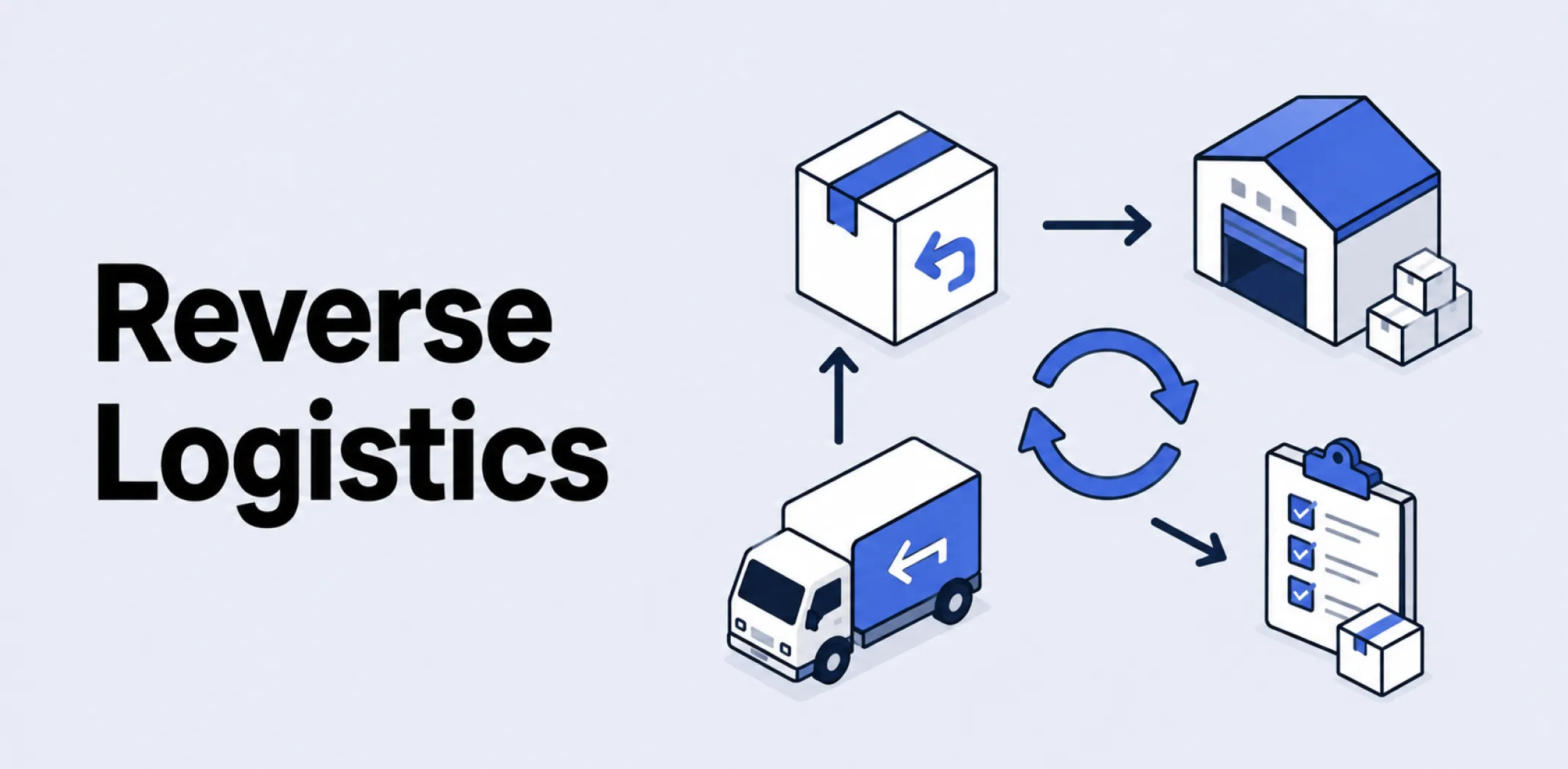 Featured image for an article about reverse logistics