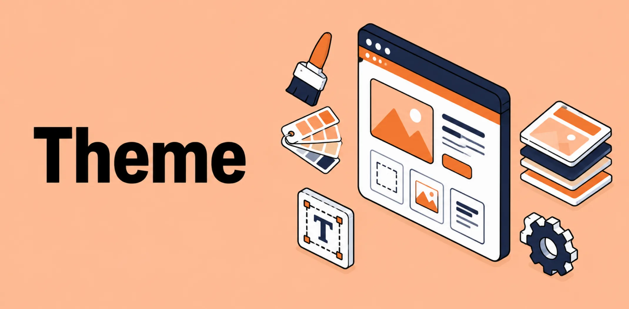 Featured image for an article about a theme