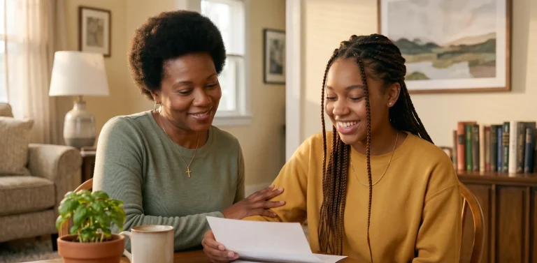 single mom college aid FAFSA daughter