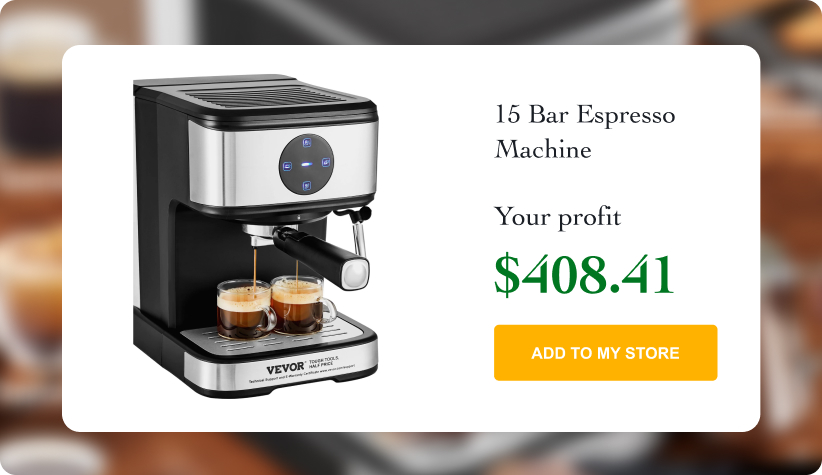 15 Bar Espresso Machine