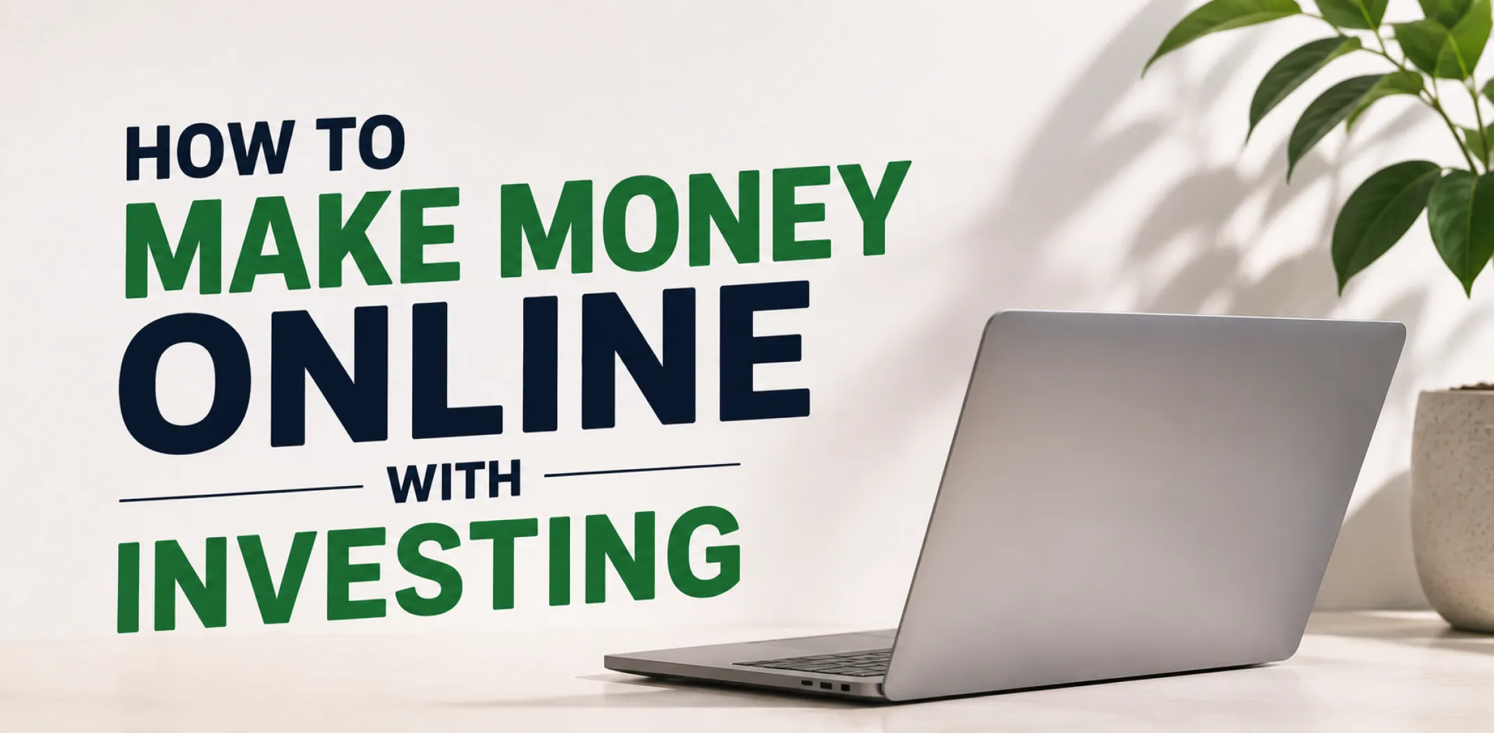 Featured image for an article about how to make money with investing