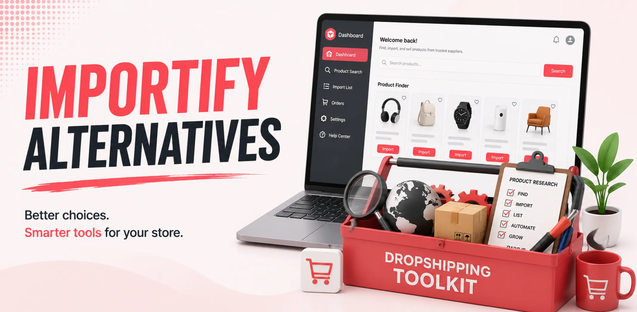 Featured image for an article about the Importify alternatives