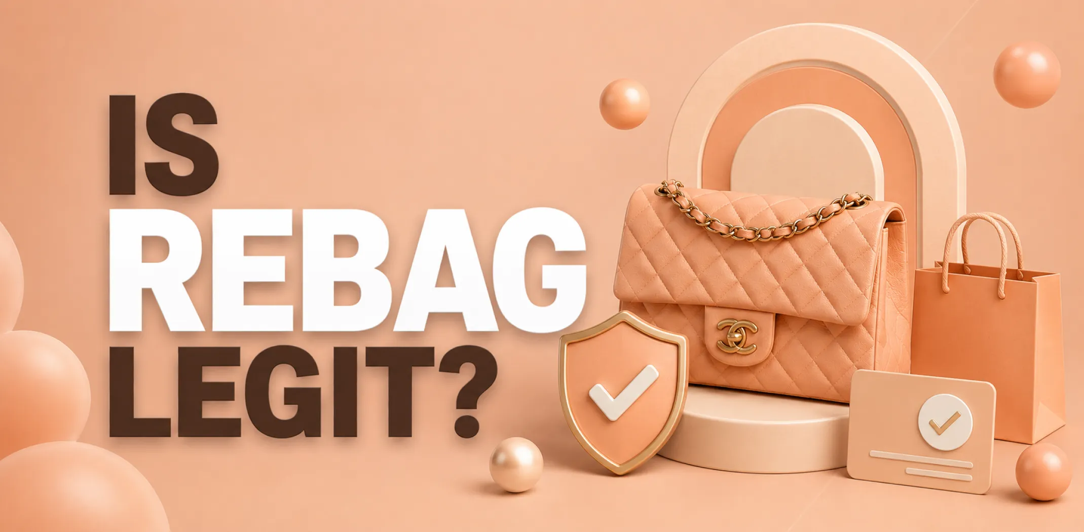 Featured image for an article ansewring the question "is Rebag legit?"