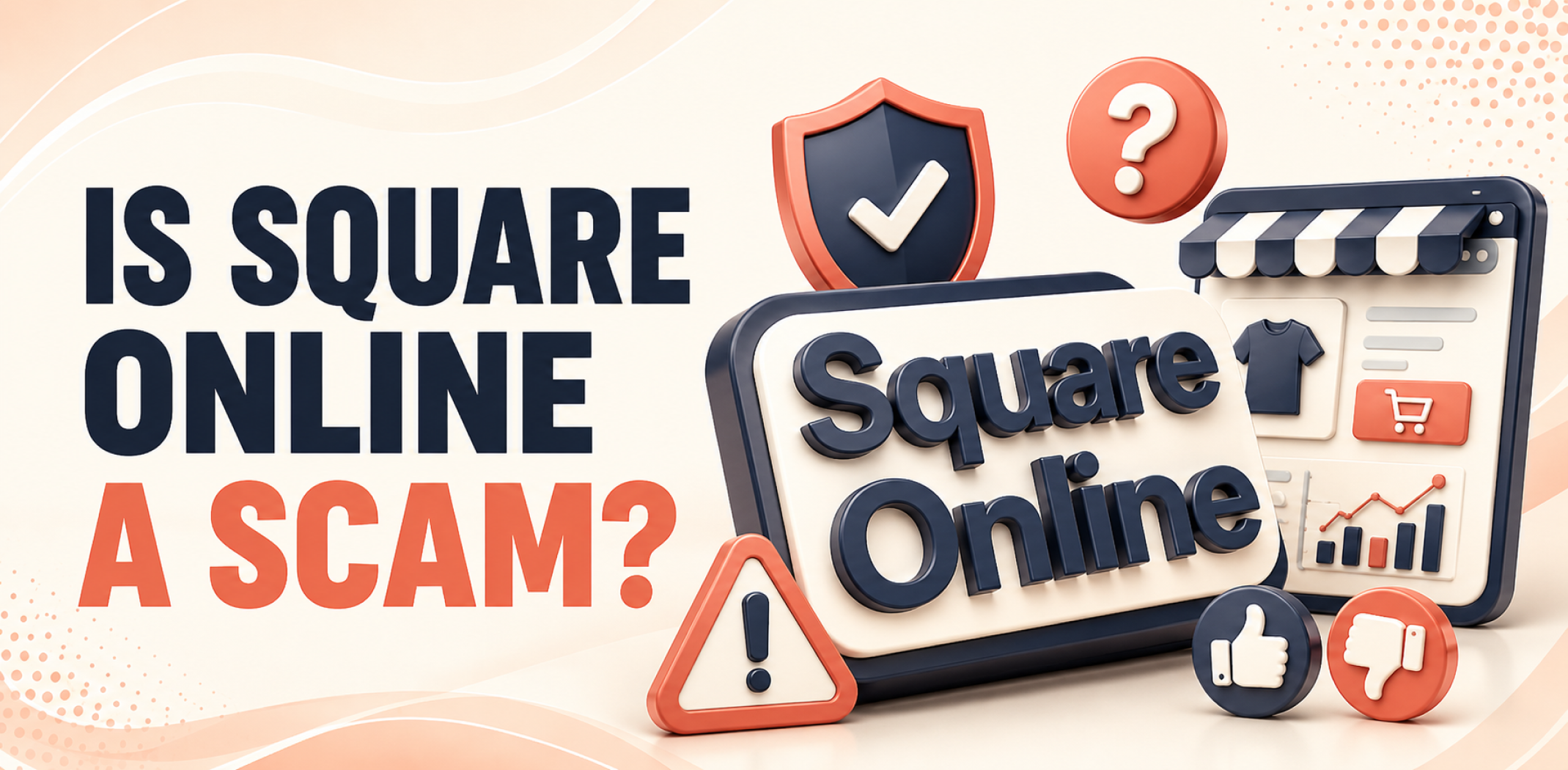 Featured image for an article about Is Square Online a scam.