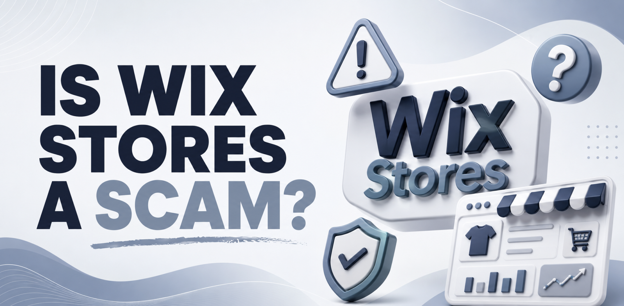 Featured image for an article about Is Wix Stores a scam.