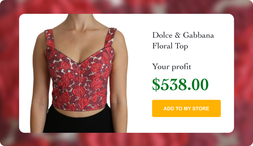 Dolce & Gabbana Floral Top