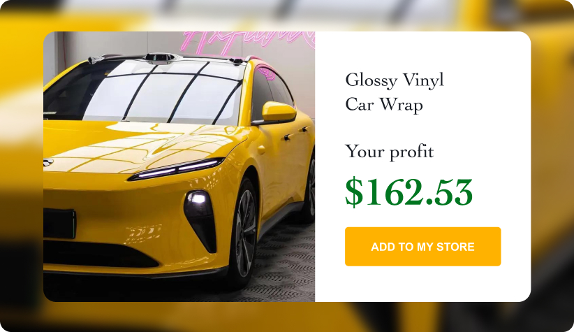 Glossy Vinyl Car Wrap