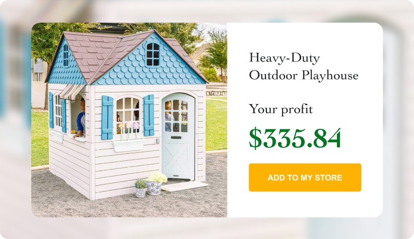 Heavy-Duty Outdoor Playhouse