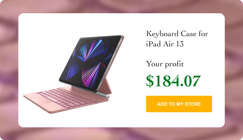 Keyboard Case for iPad Air 13