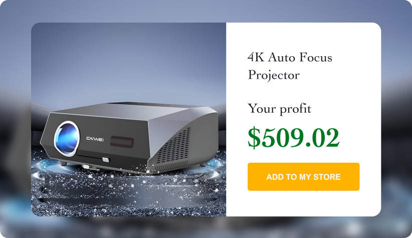 4K Auto Focus Projector