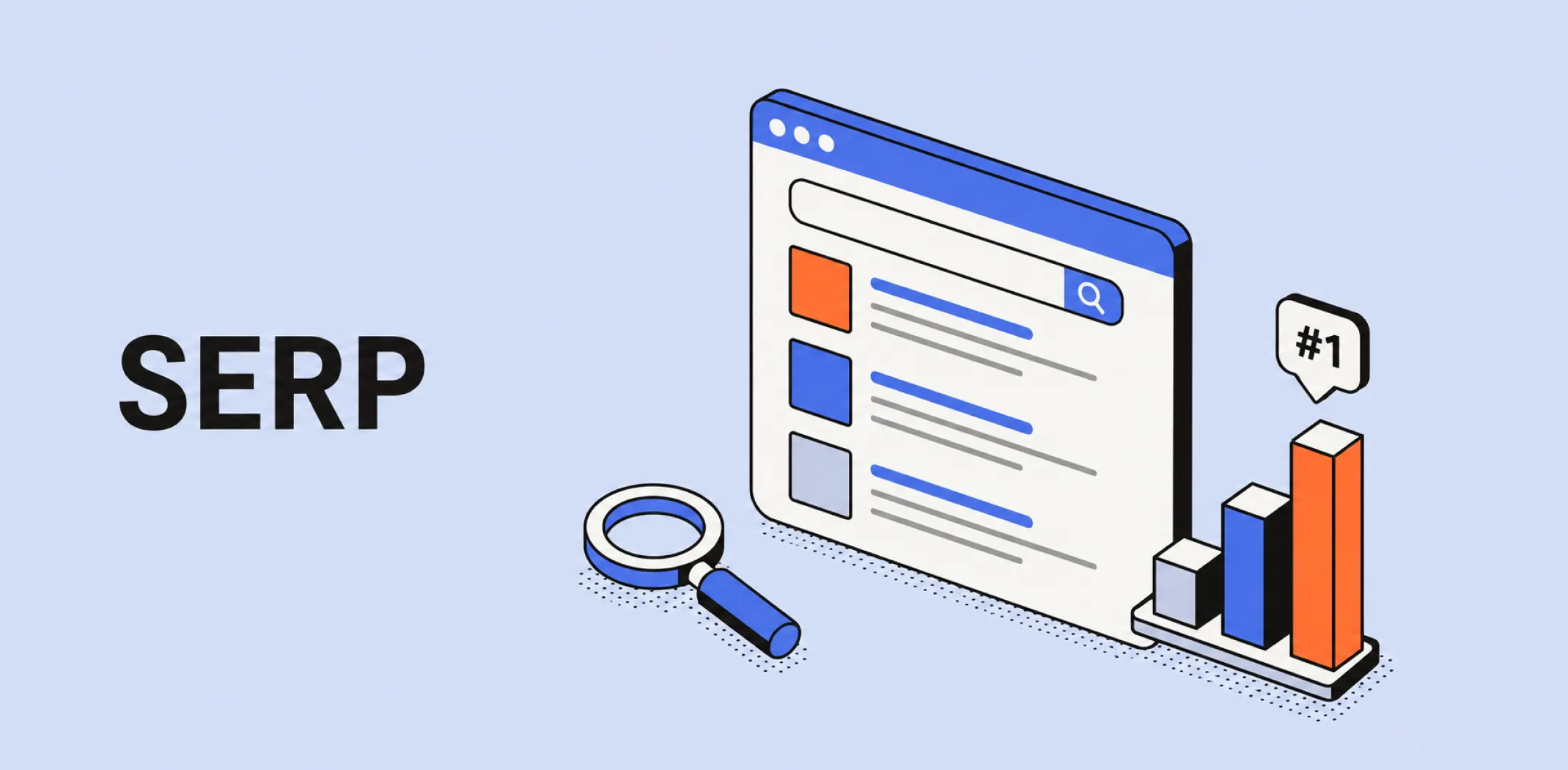 Featured image for an article about a SERP