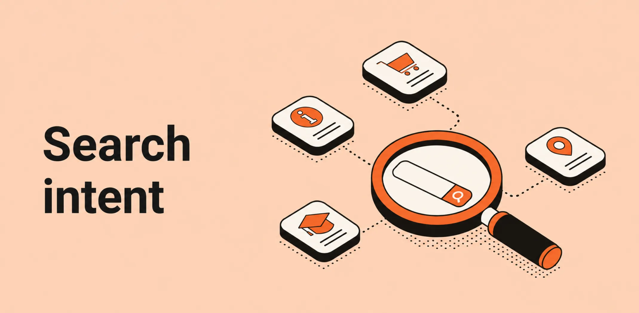 Featured image for an article on search intent