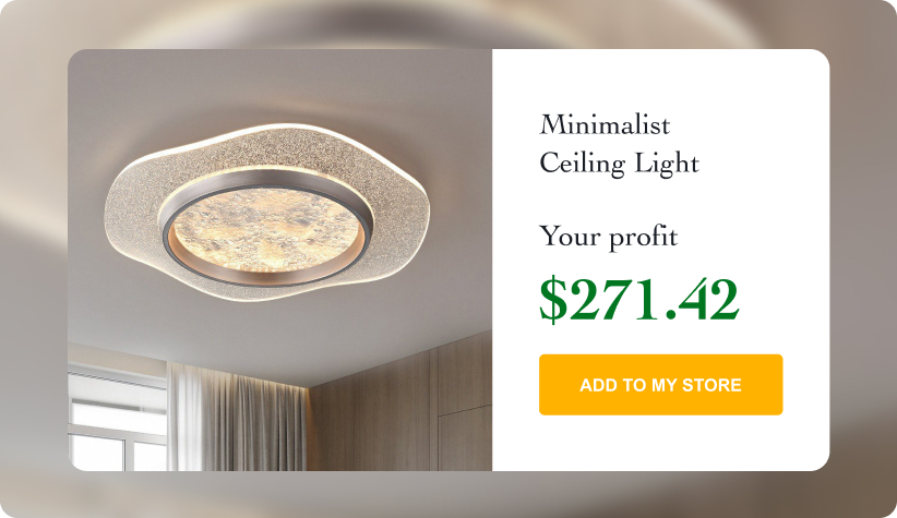 Minimalist Ceiling Light