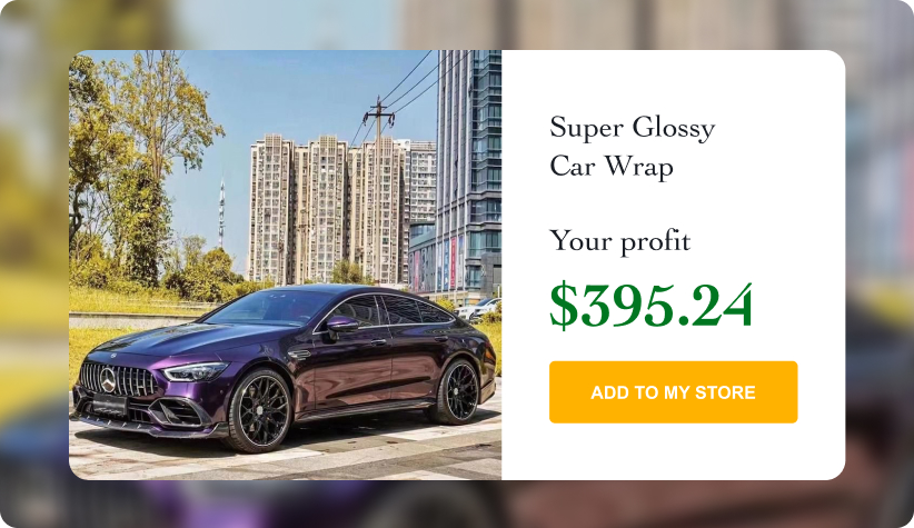 Super Glossy Car Wrap