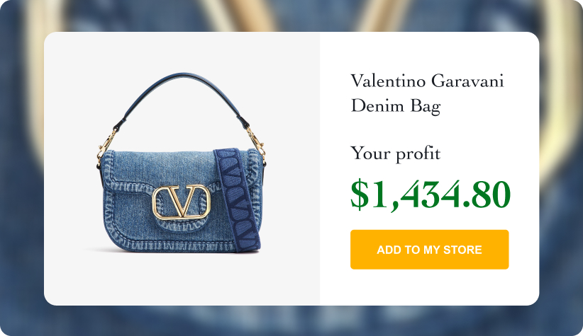 Valentino Garavani Denim Bag