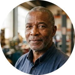 a man deciding to work two more years before retiring