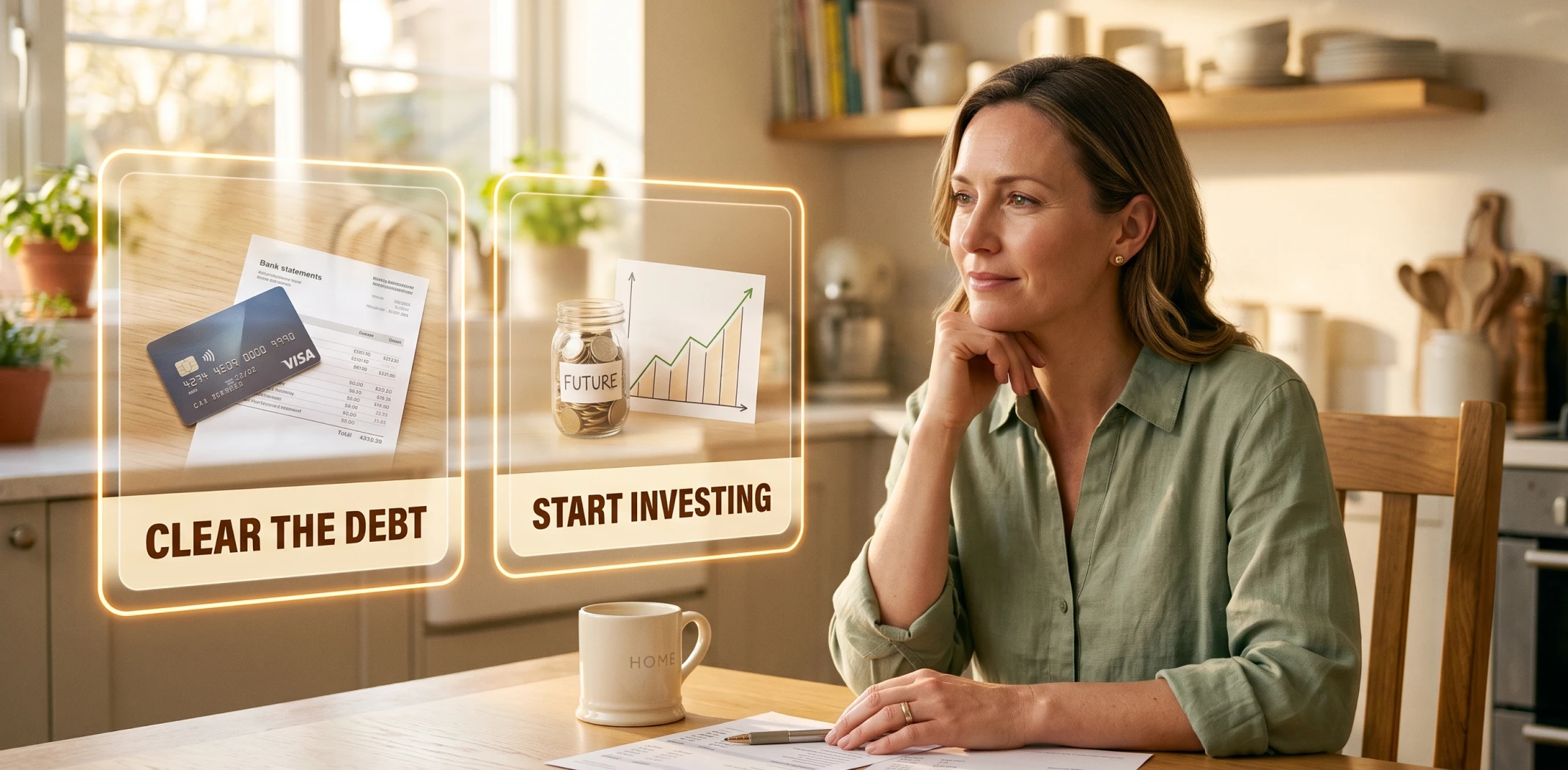 comparing your debt interest rate against investing
