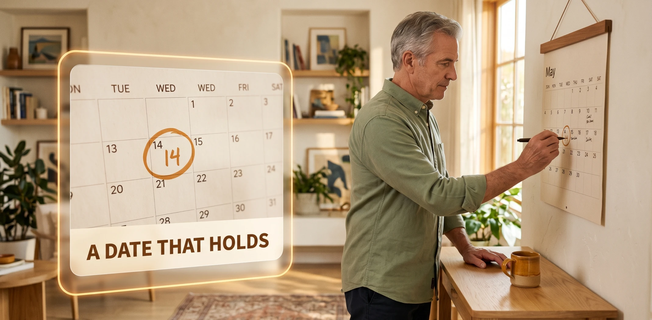 deciding a retirement date from your own numbers