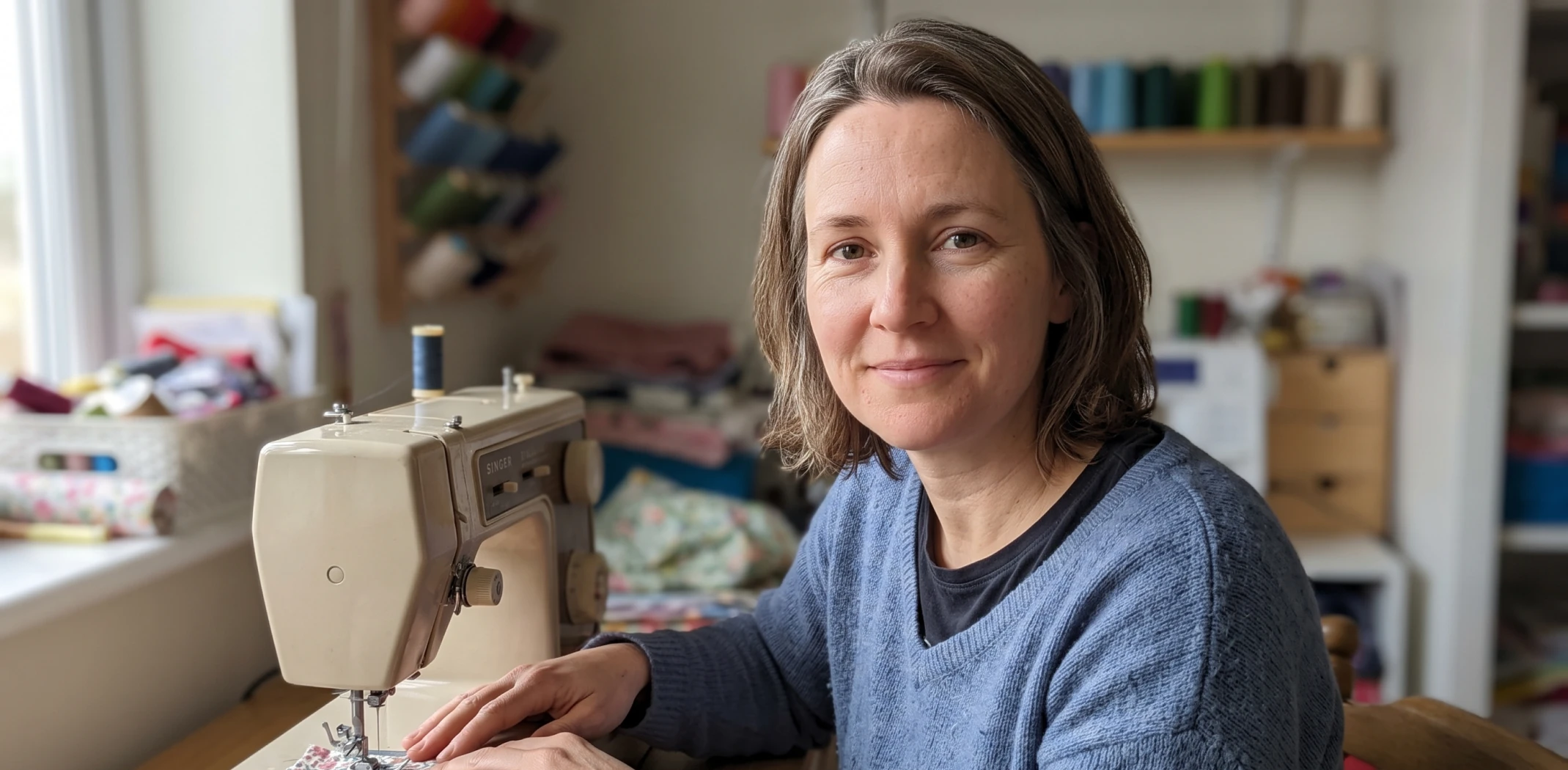 a woman in her forties starting a new higher-paying role