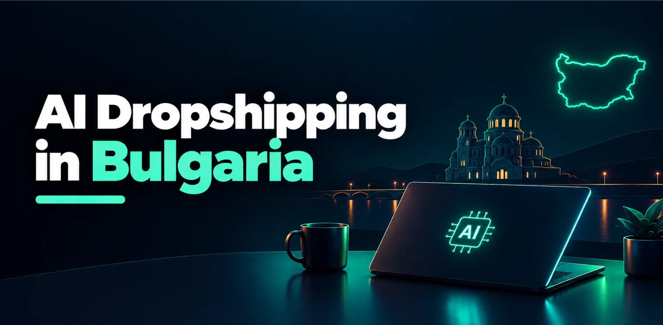 Featured image for an article about AI dropshipping in Bulgaria