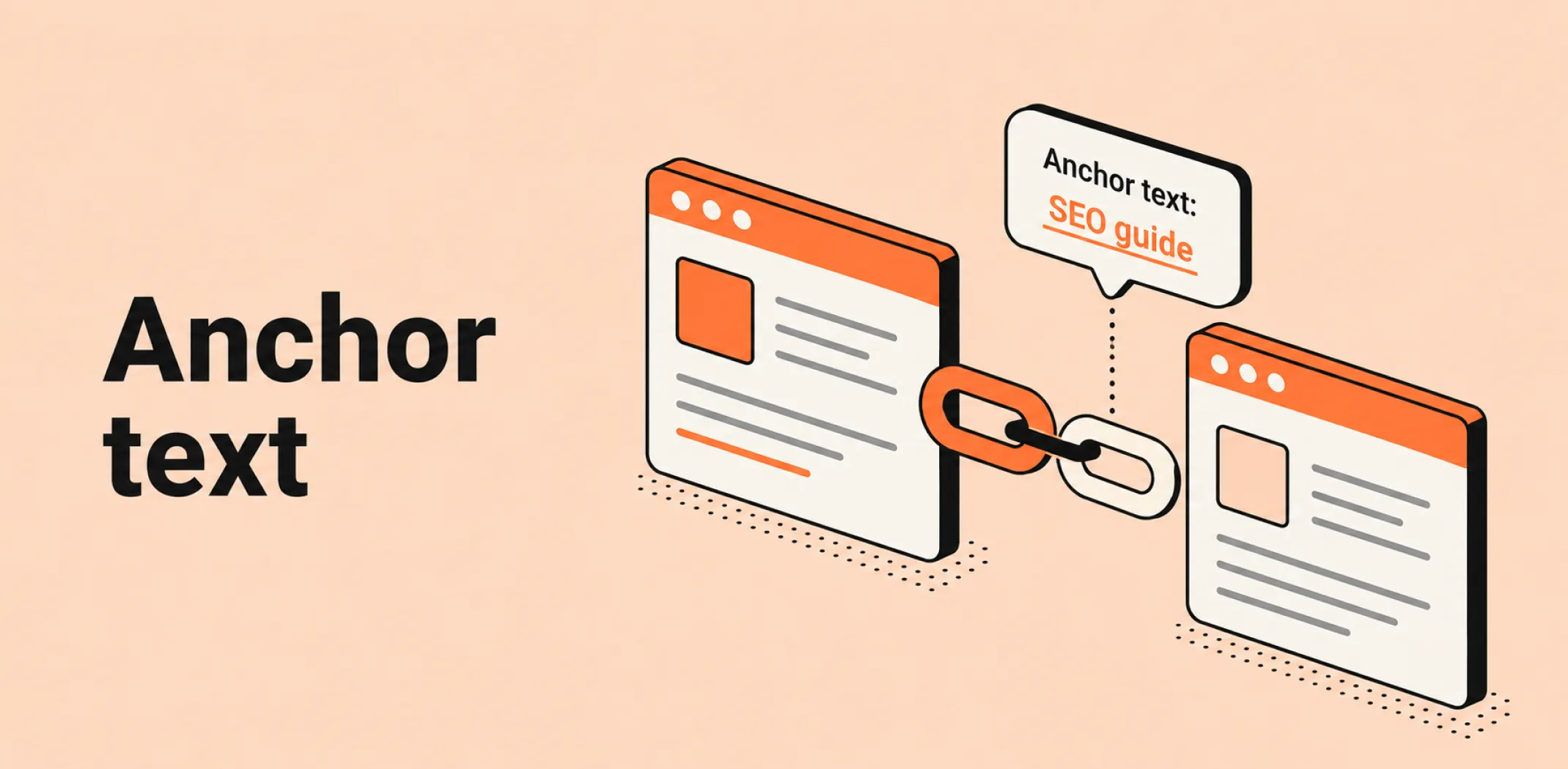 Featured image for an article about an anchor text