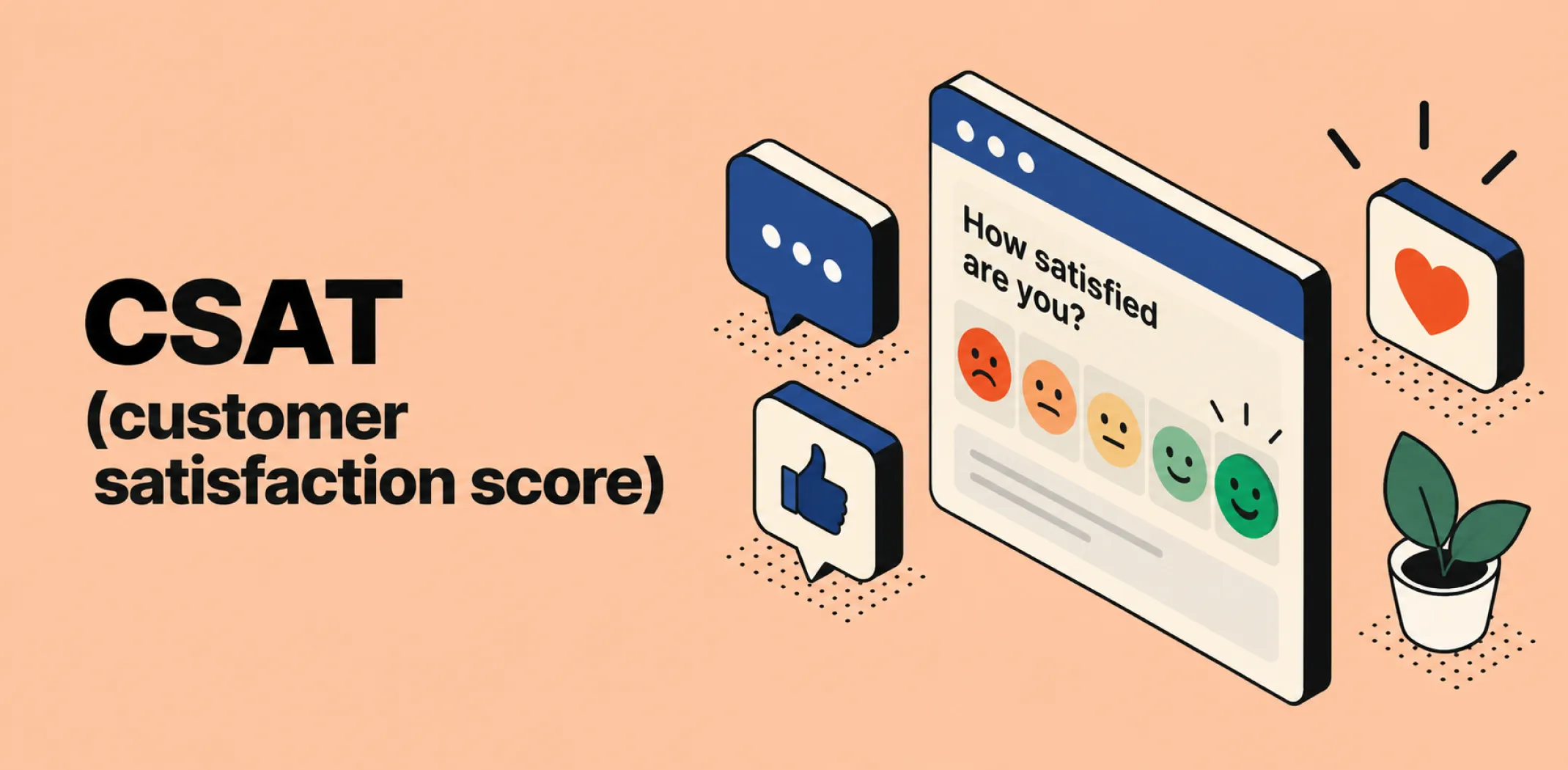 Featured image for an article about CSAT (customer satisfaction score)