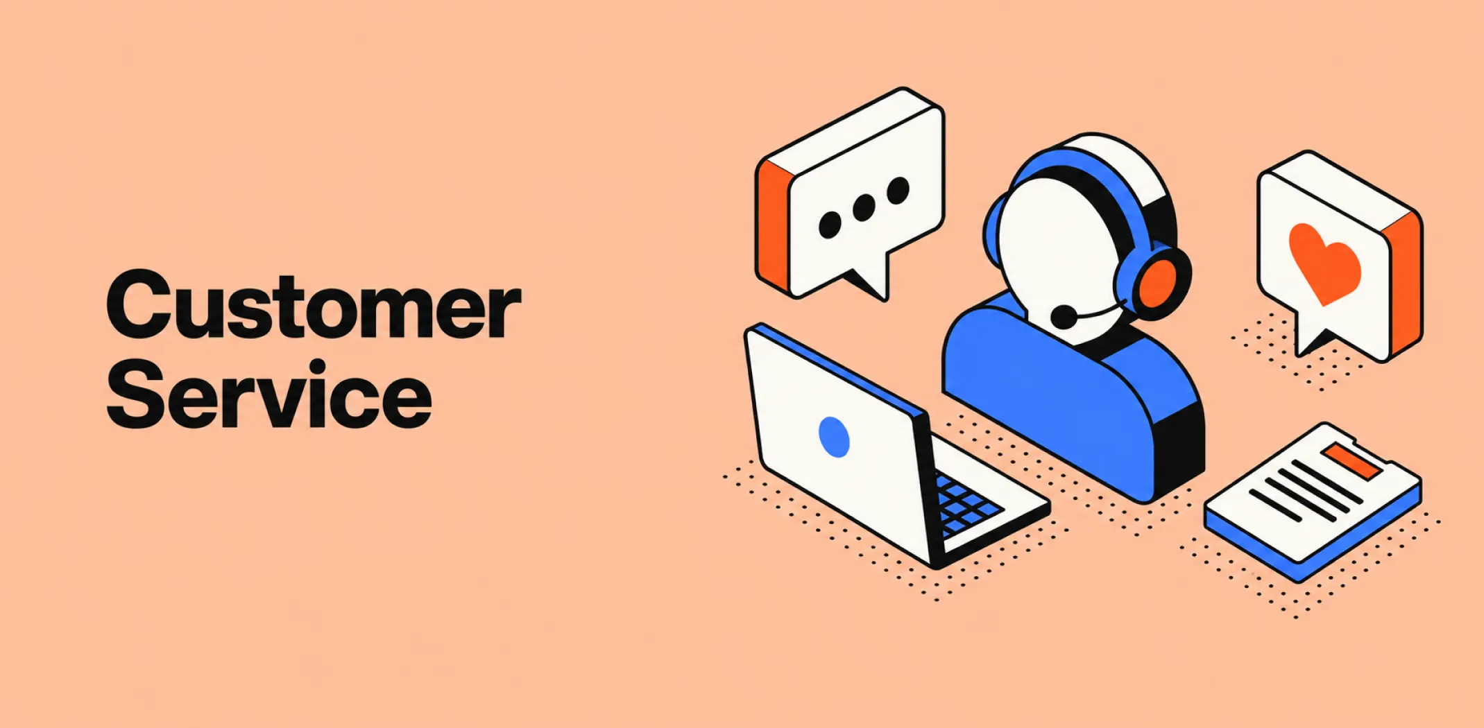 Featured image for an article on customer service