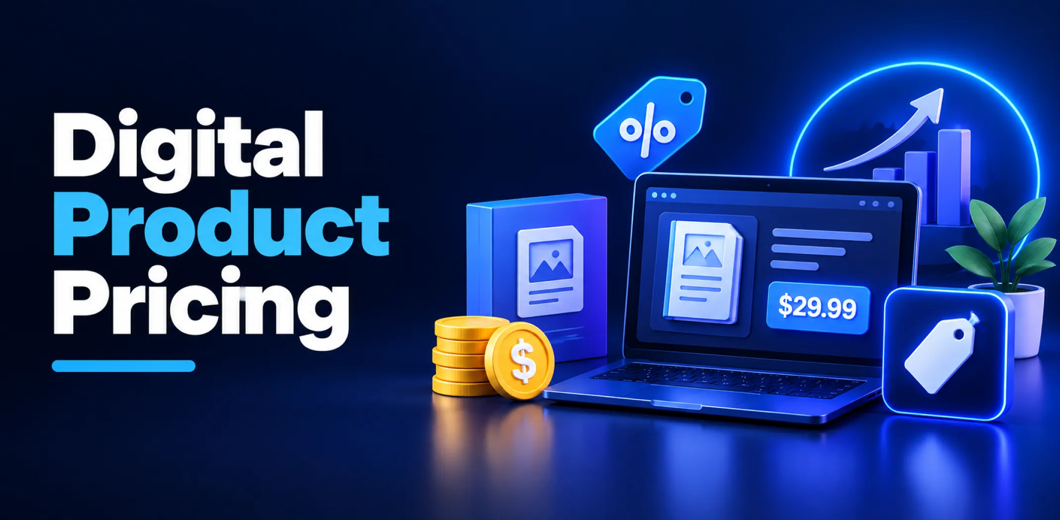Featured image for an article on digital product pricing